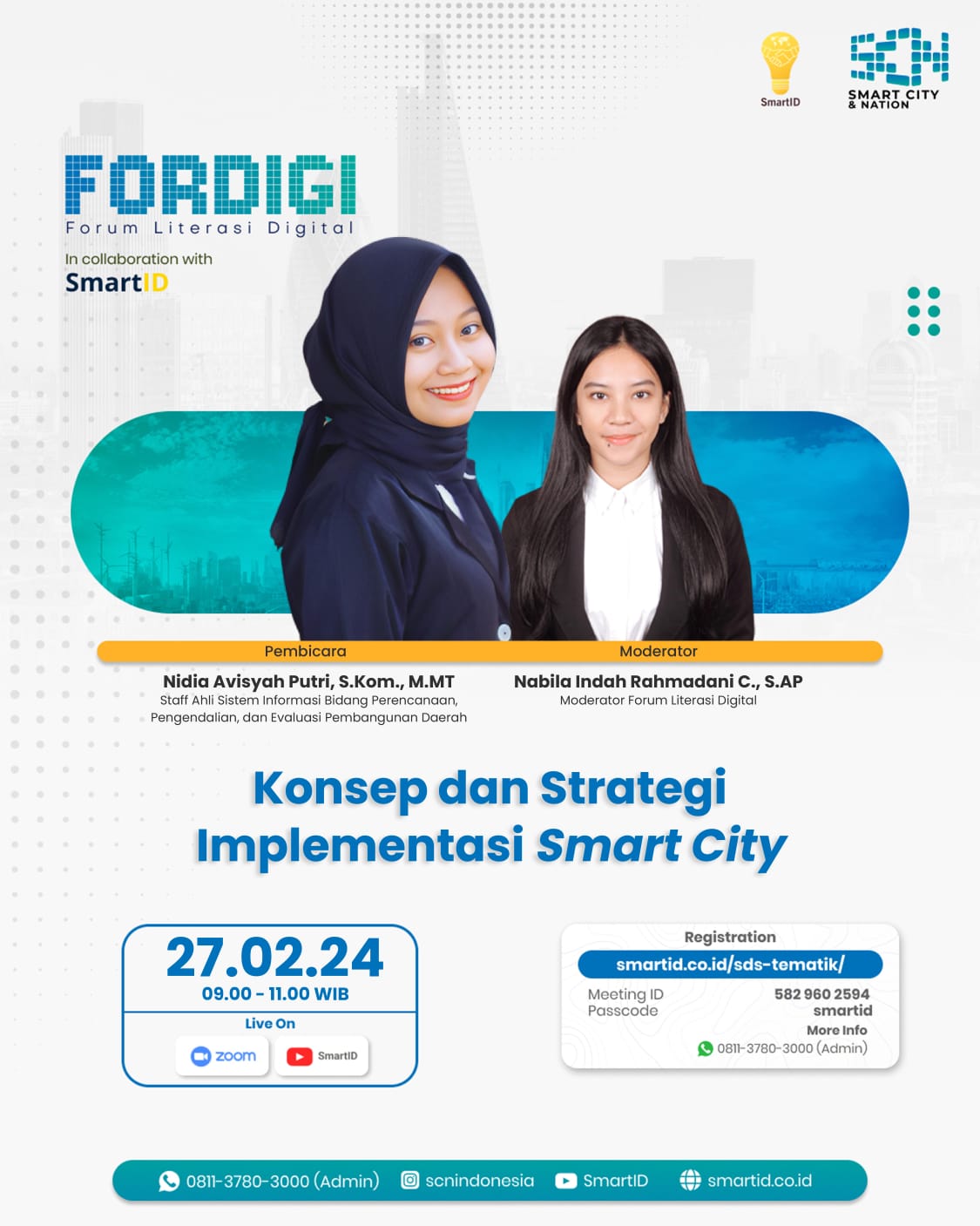 Konsep dan Strategi Implementasi Smart City