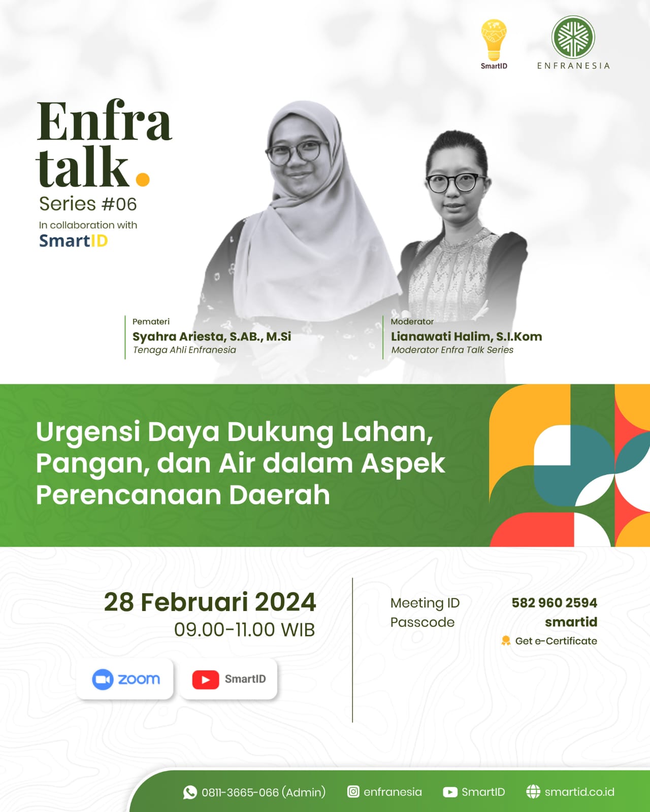 Urgensi Daya Dukung Lahan  Pangan  dan Air dalam Aspek Perencanaan Daerah