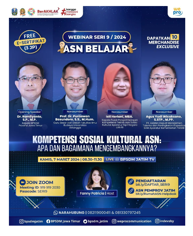 KOMPETENSI SOSIAL KULTURAL ASN   APA DAN BAGAIMANA MENGEMBANGKANNYA