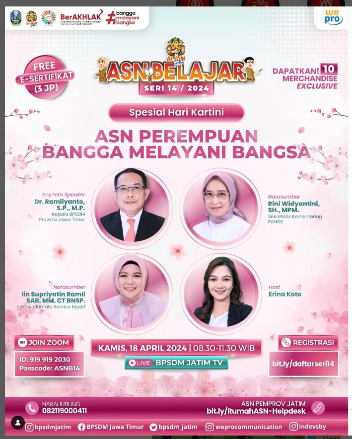 ASN Perempuan Bangga Melayani Bangsa