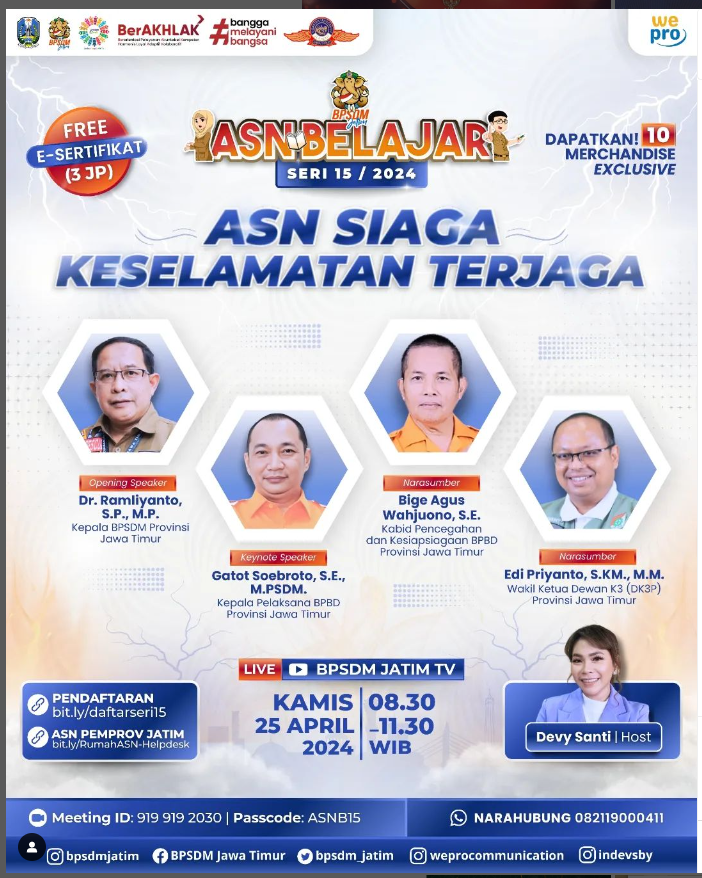 ASN SIAGA KESELAMATAN TERJAGA