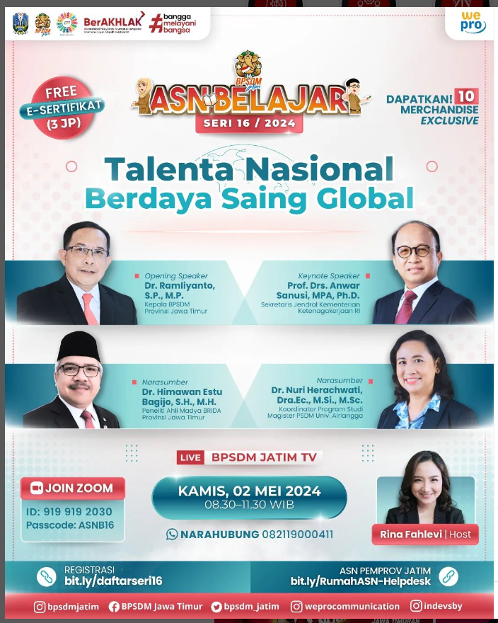 Talenta Nasional Berdaya Saing Global