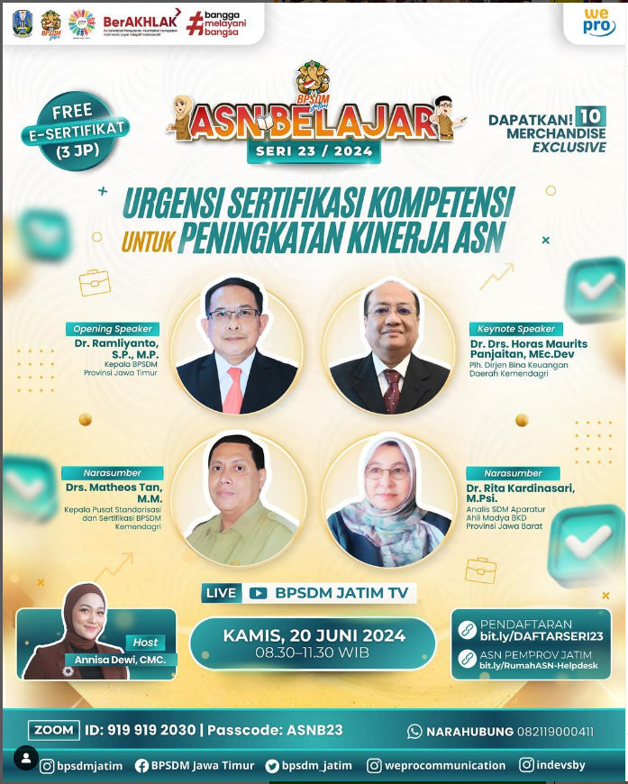 Urgensi Sertifikasi Kompetensi Untuk Peningkatan Kinerja ASN