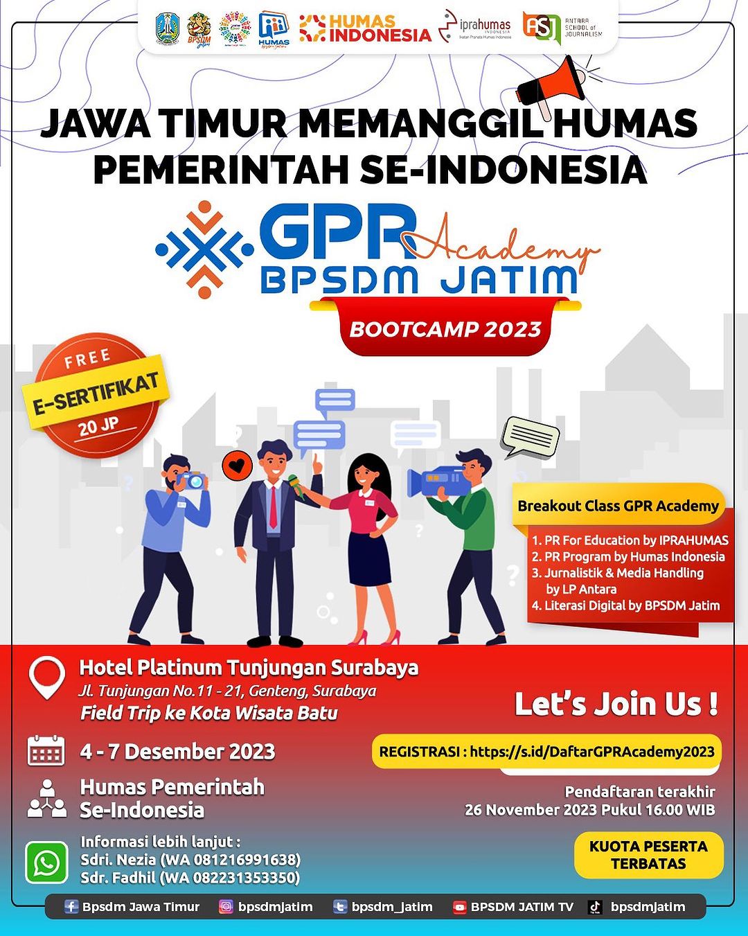 GPR Academy Bootcamp 2023