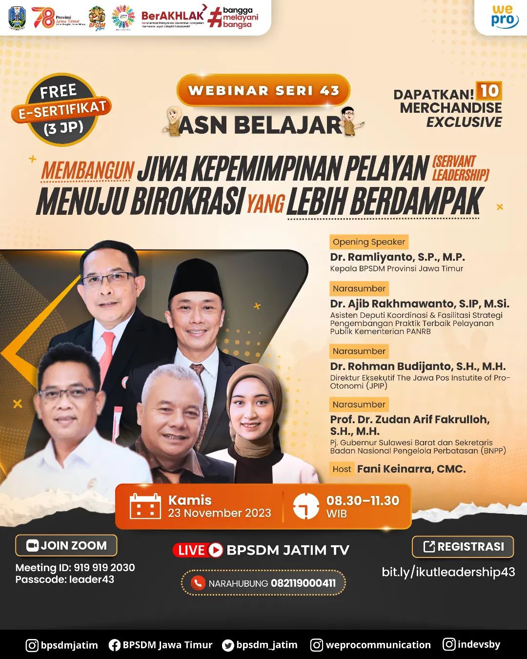 Membangun jiwa kepemimpinan ASN