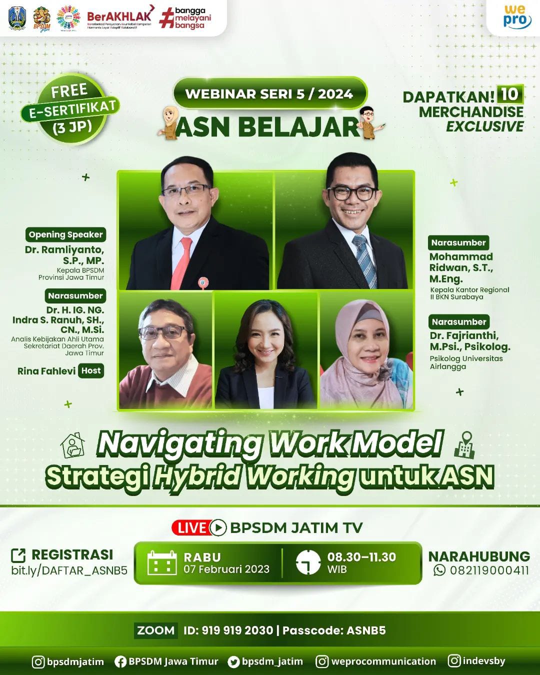 NAVIGATING WORK MODEL   Strategi Hybrid Working untuk ASN