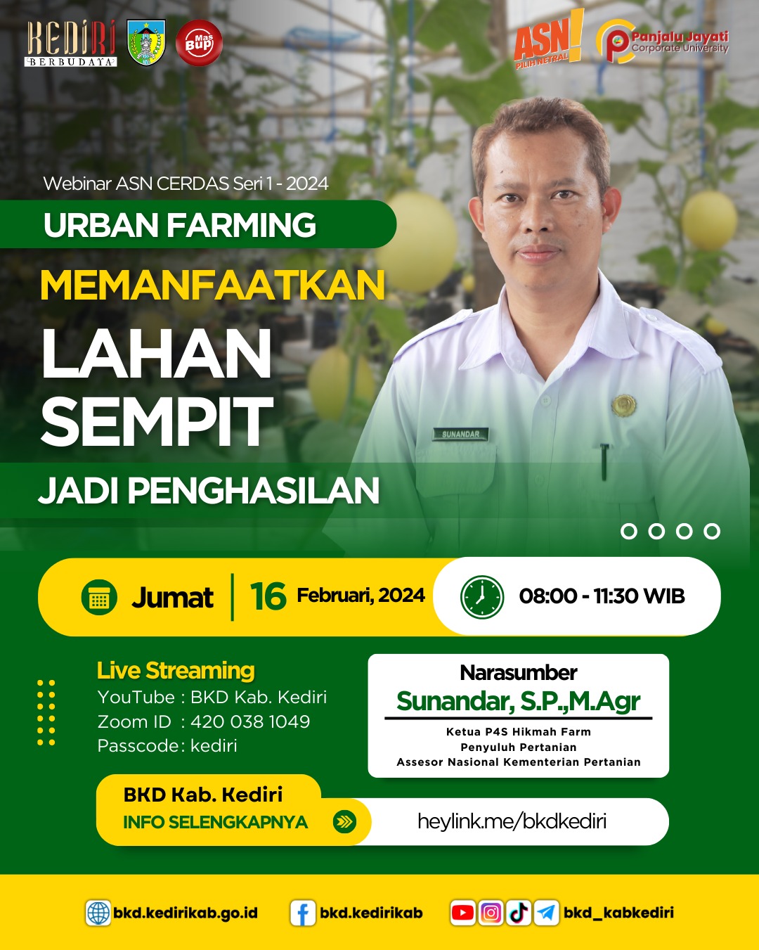 MANFAAT LAHAN SEMPIT JADI PENGHASILAN