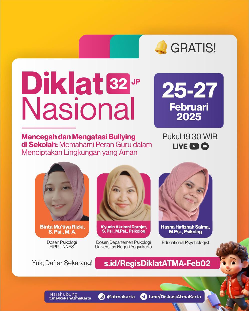 Saatnya Mencegah dan Mengatasi Bullying di Sekolah